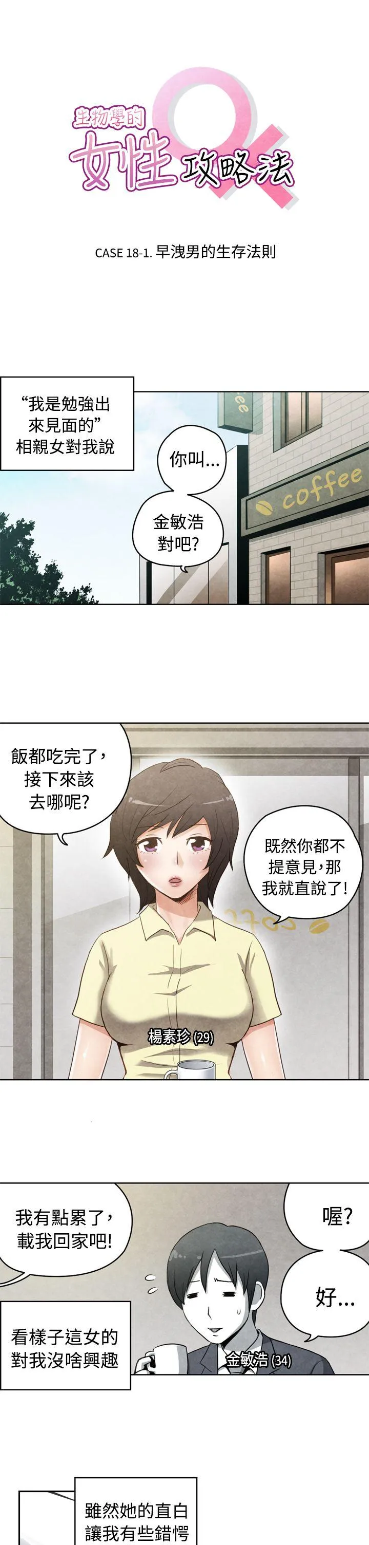 生物学的女性攻略法 CASE 18-1. 早洩男的生存法则